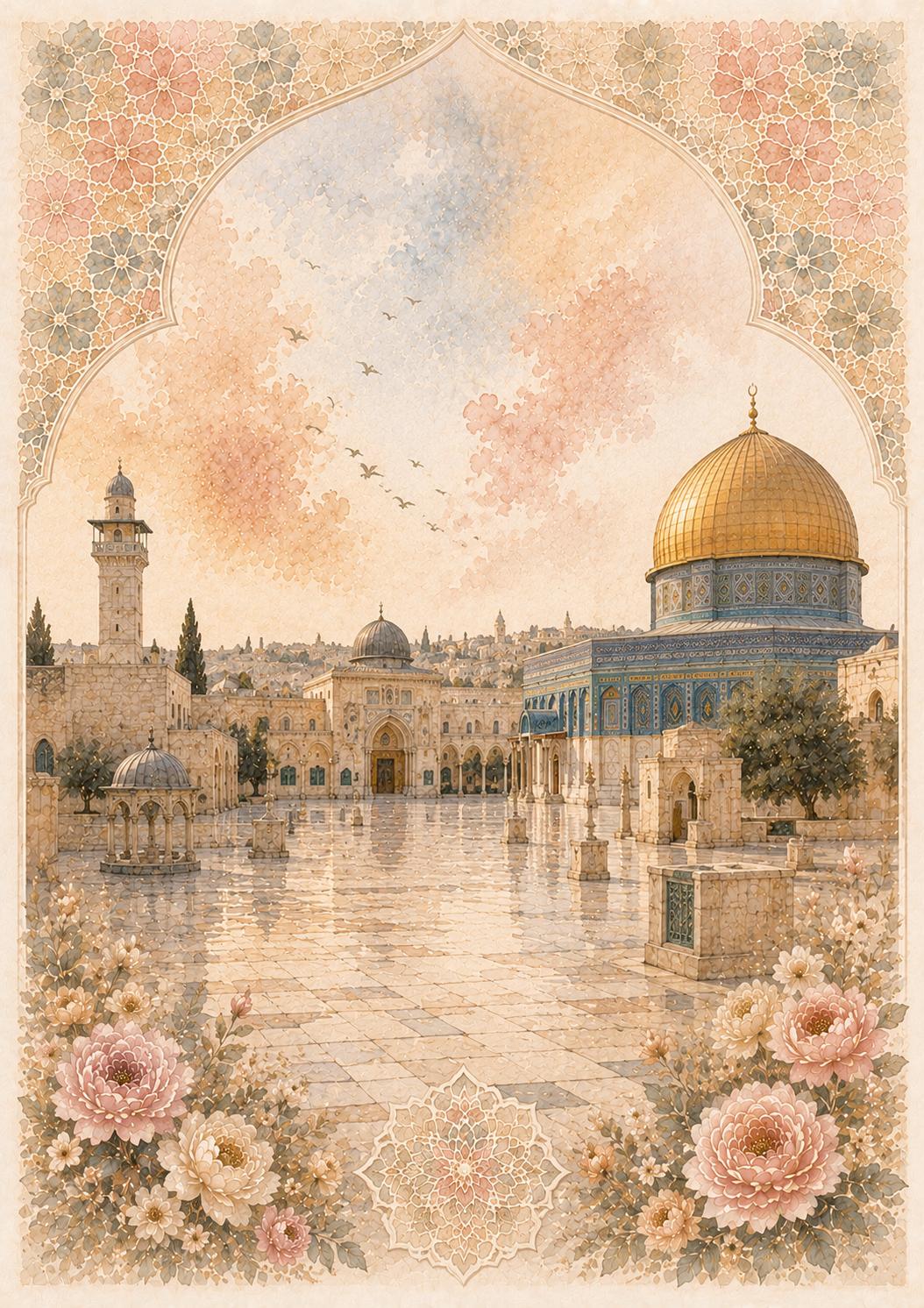 Al Quds A6 Print